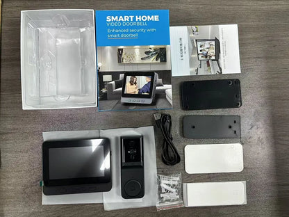 M16S M15S WiFi Wireless Intercom Smart Doorbell 4.3inch IPS Screen Video Security Camera Two-Way Intercom HD Surveillance Camera