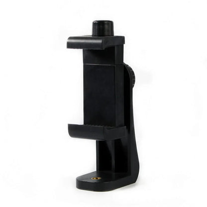 360 Degree Mobile Phone Clip Cellphone Holder With 1/4 Screw Tripod Mount Desk Tripod Adapter For Iphone Huawei Samsung