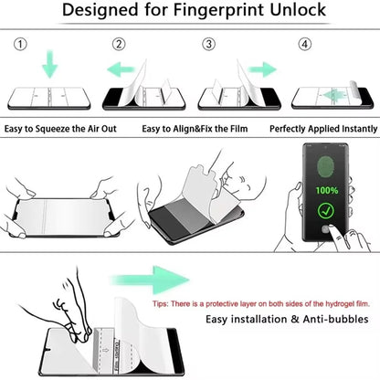 5PCS Soft Hydrogel Film for Samsung Galaxy S26 S25 Edge S24 S23 S22 S21 S20 FE Ultra Screen Protector on Galaxy Note 20 10 Plus