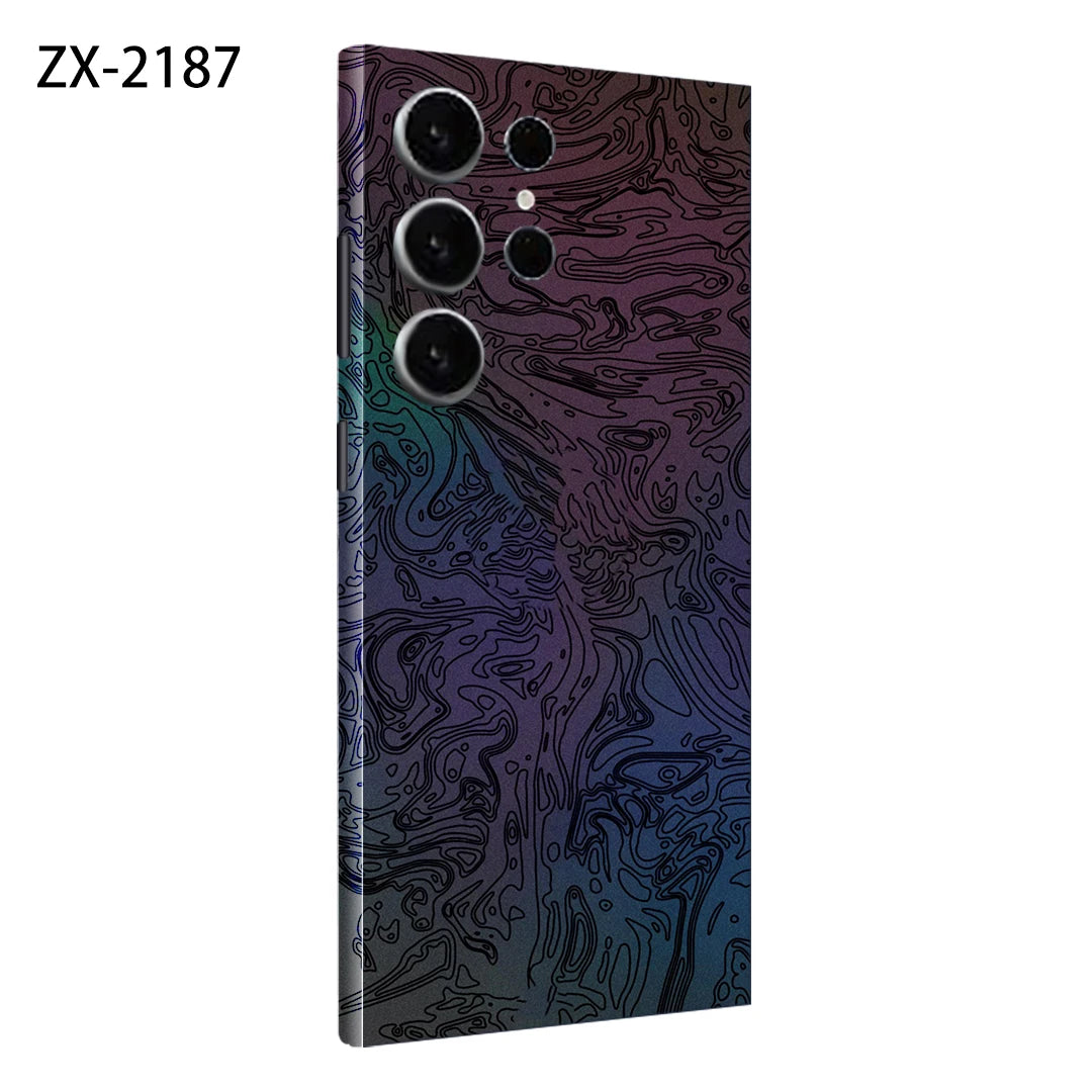 Sticker Skin for Samsung Galaxy S25 S24 S23 S26 Ultra Note20 Decals Back Film Cover Screen Protector Wrap Ultra Thin