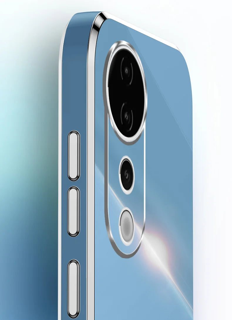 Funda Vivo V50 Lite 4g 5g Luxury Fashion Plating Case For VIVO V50 Lite Soft Slim Silicone Shockproof High Quality Phone Cover