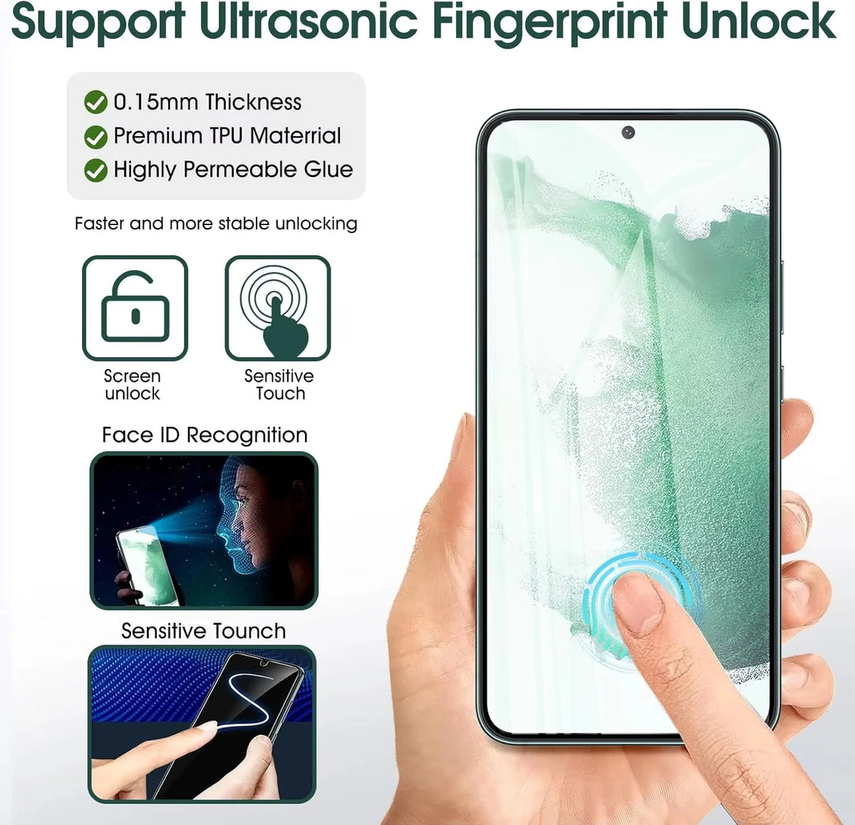 1-5Pcs Soft Silicone Hydrogel Film For Samsung Galaxy S26 Ultra S25 Plus S24 S23 S22 S21 FE Film A57 A56 A55 A37 A36 A27 A17 A07