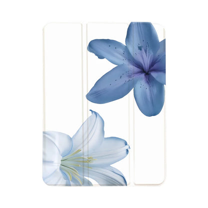 Pure&noble/elegant&fragrant Lily PAD CASE For iPad pro 10/11/2020/6th/7th /8th /Air 3rd/Air 4th/9th gen/Air 5th Gen 2022/Air 11
