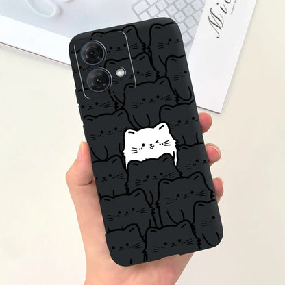 For Motorola Moto G54 Case Moto G84 Phone Cover Cute Astronaut Slim TPU Soft Silicone Funda For MotoG54 MotoG84 5G XT2343-1 Capa