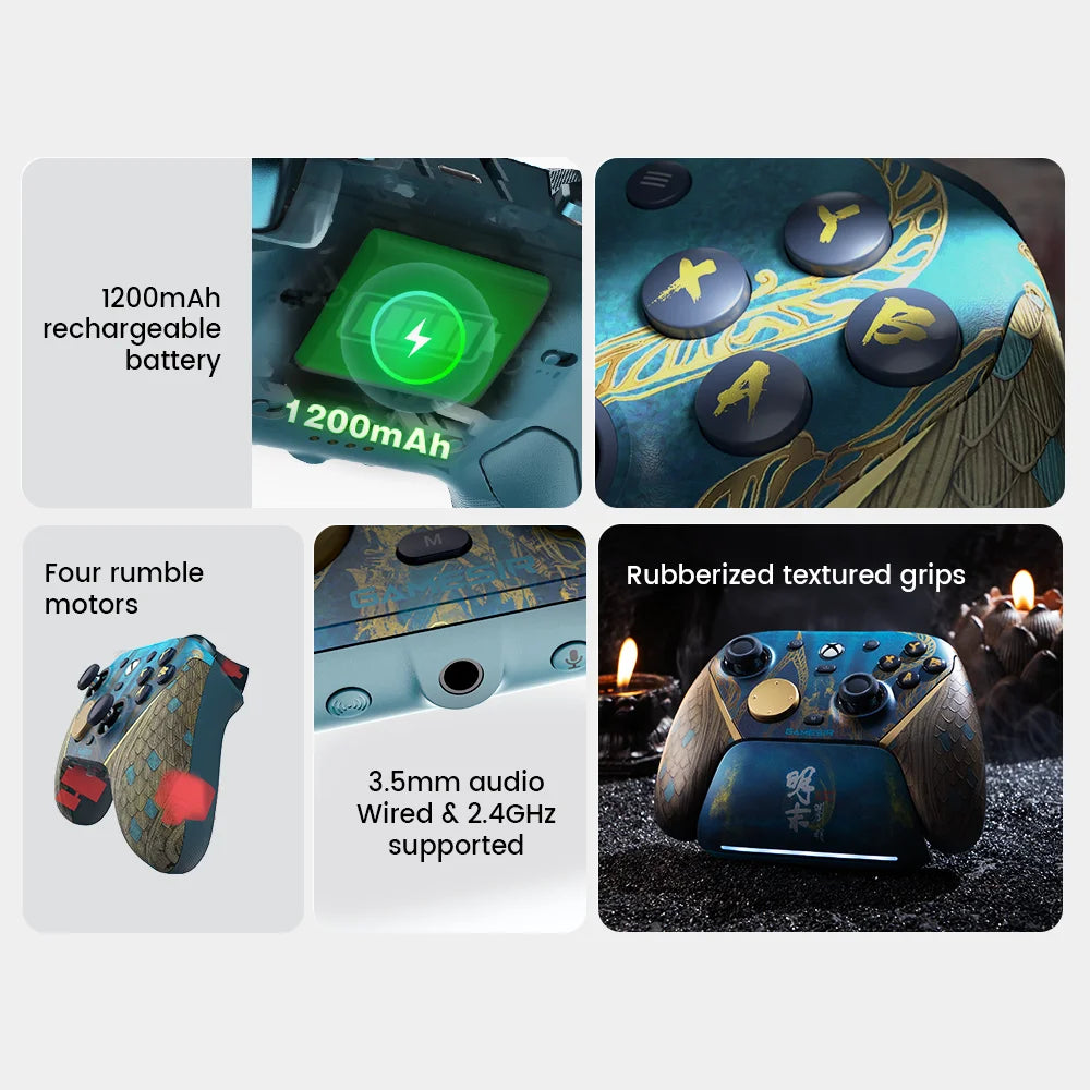 GameSir G7 Pro Wuchang: Fallen Feathers Edition, Wireless Xbox Controller for Xbox Series X|S, Xbox One X|S, Steam, PC, Android