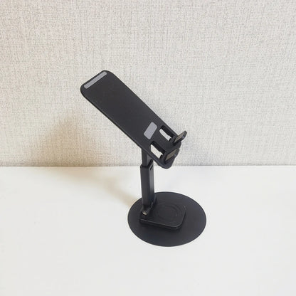360 ° Rotating Multi-Angle Non-Slip Metal Base Foldable Universal Phone Stand for Desk Holder for iPhone 13/14/15 Pro Xiaomi S