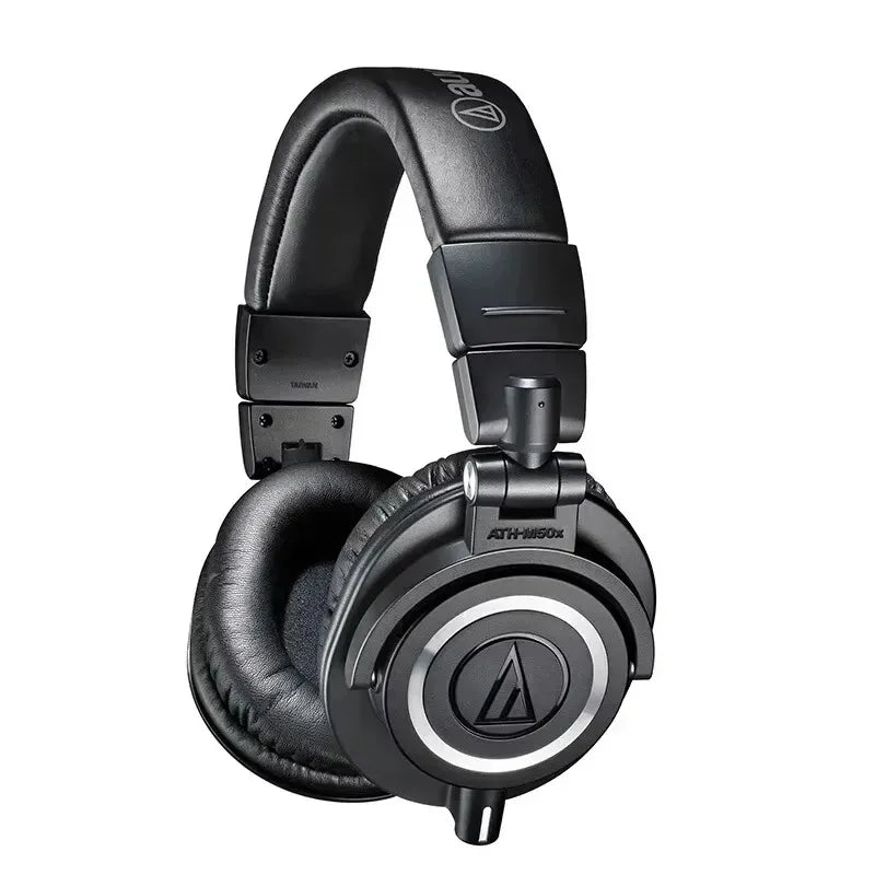 Audio-Technica ATH-M50X Closed Back Mixing Mastering Monitoring Headset Professional Studio Monitor Headphones Over Ear Ath M50x