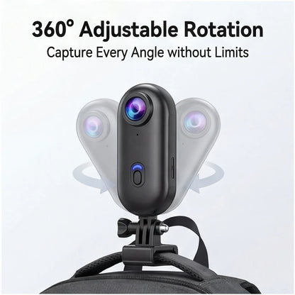 4K 1080P Mini Body Camera Helmet Handlebar Motorcycle Road Sport Cam Battery Body cam POV Vlog Sports Action Wifi H88 camera