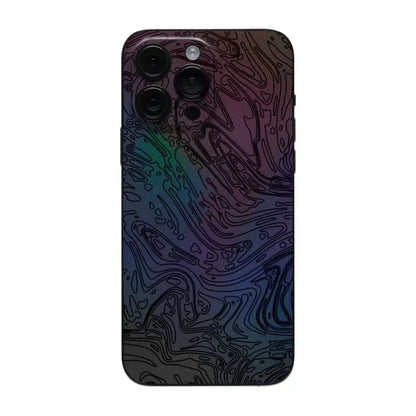 Oscar Colorful Decal Skin for iPhone 17 16 15 14 13 12 Pro Max Protector Film Wrap Case Full Cover Personal Sticker