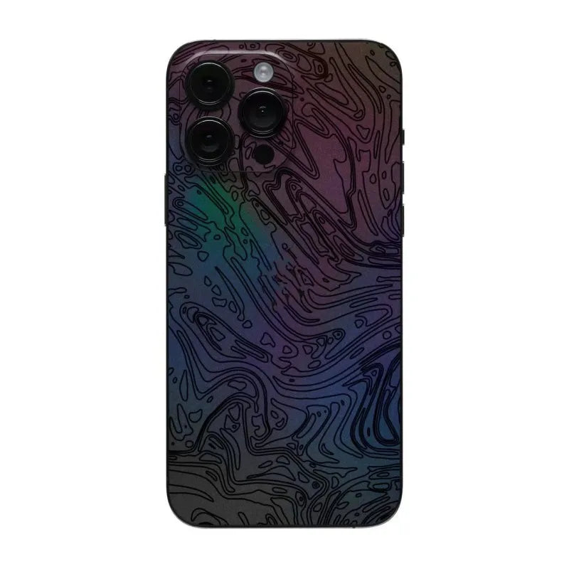 Oscar Colorful Decal Skin for iPhone 17 16 15 14 13 12 Pro Max Protector Film Wrap Case Full Cover Personal Sticker