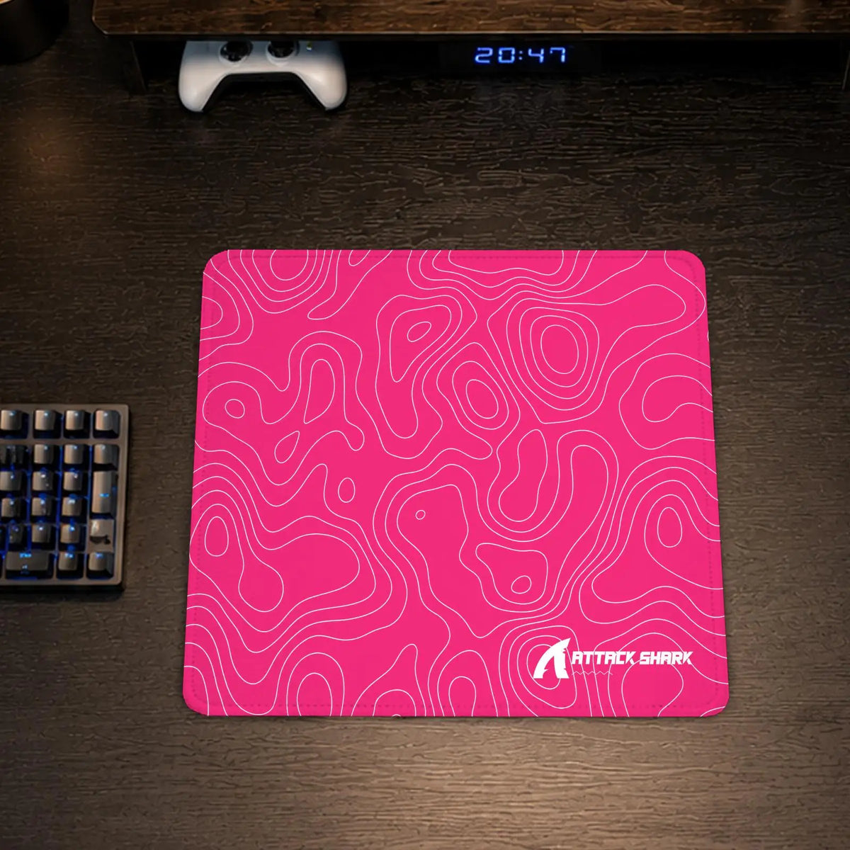 Attack Shark Mouse Pad Cartoon rubber Small mouse pad desktop computer office keyboard e-sports Genshin game