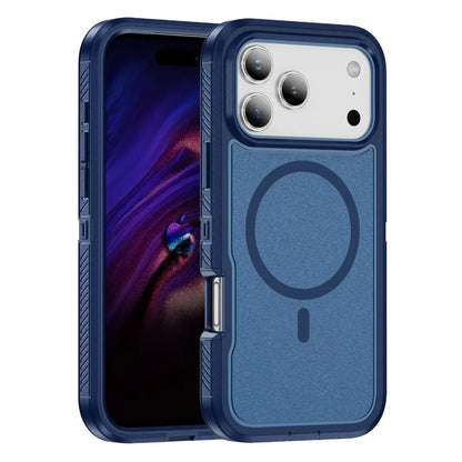 Military Grade OTT Armor Anti-Slip Phone Case For iPhone 18 17 Pro Max Air 16 15 14 Plus 13 For MagSafe Charger Protection Cover