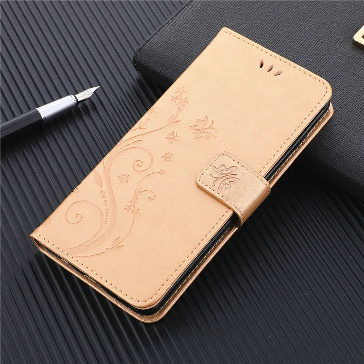S8 S9 Plus S10 S20 FE S21 S22 S23 Ultra PU Leather Wallet Cover For Samsung Galaxy S23 FE S10 Plus Holder Flip Stand Phone Case