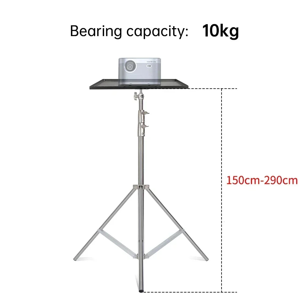 2/2.9M Tripod Super Stable Big Tripod Foldable Light Stand Lifting Frame Wheels Photography Softbox Photo Studio Stainless Steel