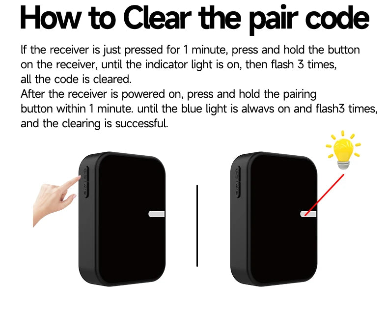 Acrylic Decoration Does Not Require Batteries Kinetic Energy Door Bell Household Waterproof Wireless Electronic Doorbell