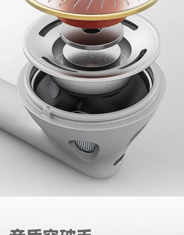 FiiO FF1 Wired in Ear Headphones Ergonomics Lightweight Portable Earbuds Beryllium Plated Diaphragm Detachable Cable Headphones