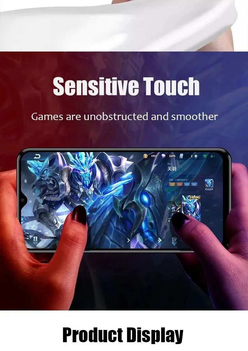 5Pcs HD Screen Protector For Samsung Galaxy A51 A52 A53 A54 A70 A71 A72 A73 A12 A13 A14 A23 A33 A34 S21 S20 FE Tempered Glass