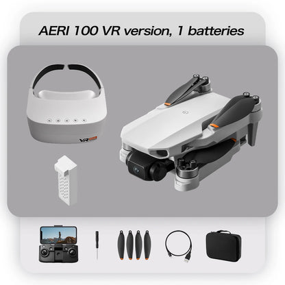 Aeri100 Drone with VR Optical Flow Positioning Brushless Motor HD Aerial Photography Dual Camera Remote Control Aircraft