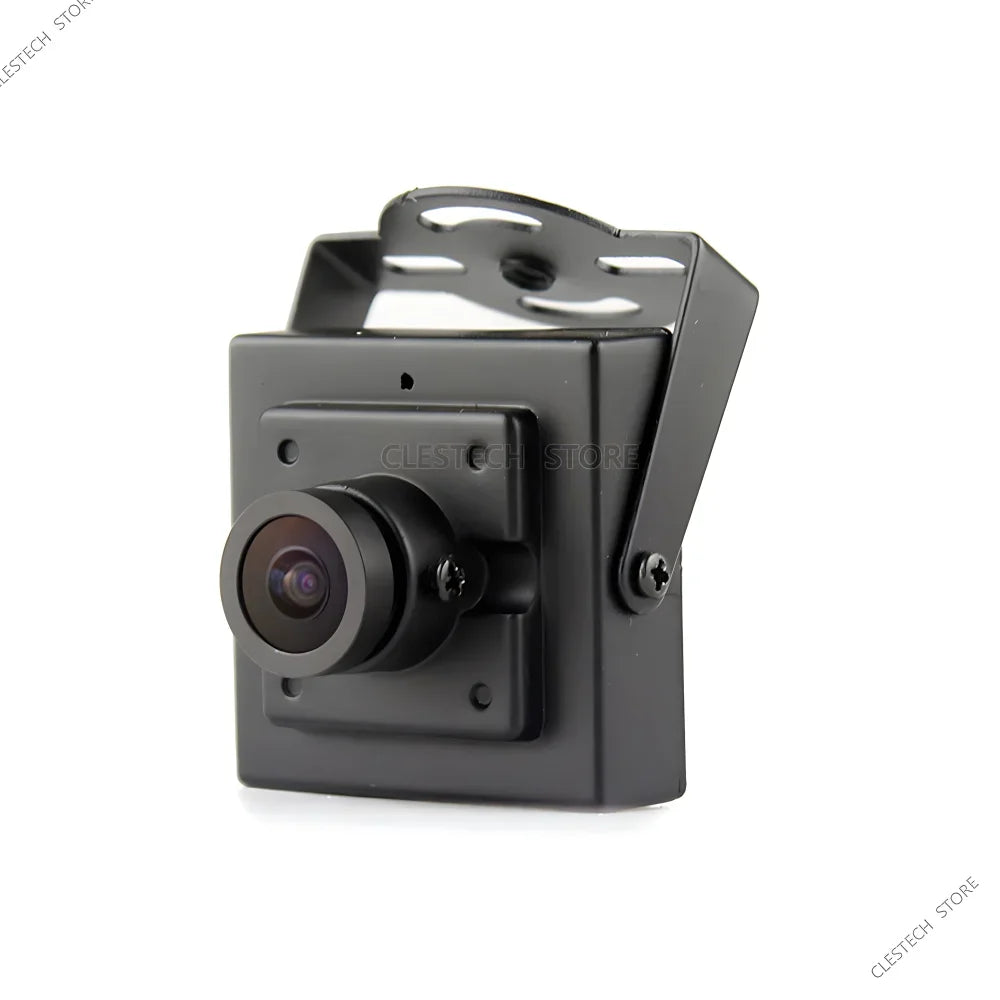 2.8mm/8mm/16mm Lens Super Small Analog HD Mini CCTV CVBS Metal Camera - Compatible TV for Home/Car Overtake with Bracket