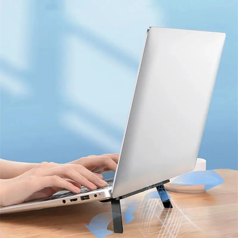 Invisible Laptop Riser Stand Universal Multiple Colors Notebook Cooling Holder Folding Keyboard Riser For MacBook/Dell/HP/Lenovo