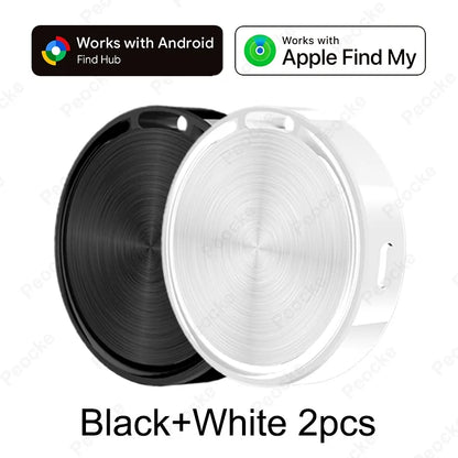 Smart Tag Wallet Tracker Card Dual System Anti-Lost GPS Tracker Item Finder Compatible With Google Find Hub & Apple Find My