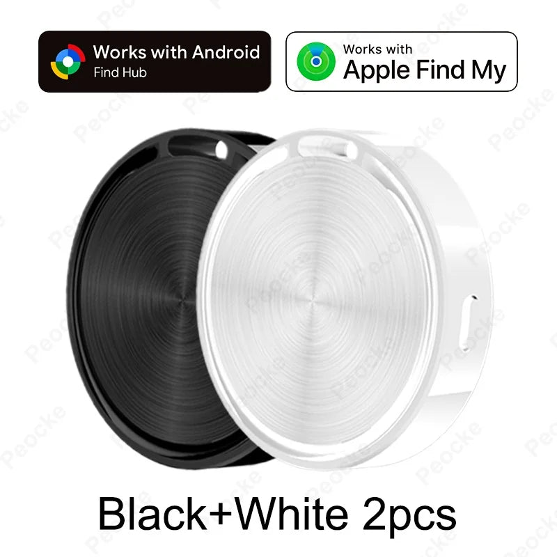 Smart Tag Wallet Tracker Card Dual System Anti-Lost GPS Tracker Item Finder Compatible With Google Find Hub & Apple Find My