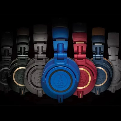 Audio-Technica ATH-M50X Closed Back Mixing Mastering Monitoring Headset Professional Studio Monitor Headphones Over Ear Ath M50x