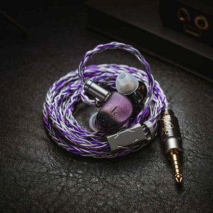 Angelears × Vento conductor RyuRan 1DD In-ear Earphones Wired Earbuds High-Quality Sound Comfortable Cable