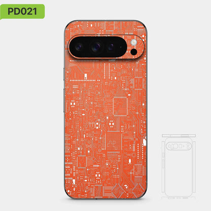 Colorful Decal Skin for Google Pixel 10 9 8 7 Pro 6 6pro Back Screen Protector Film Cover Case Macaroon Wrap Matte Sticker