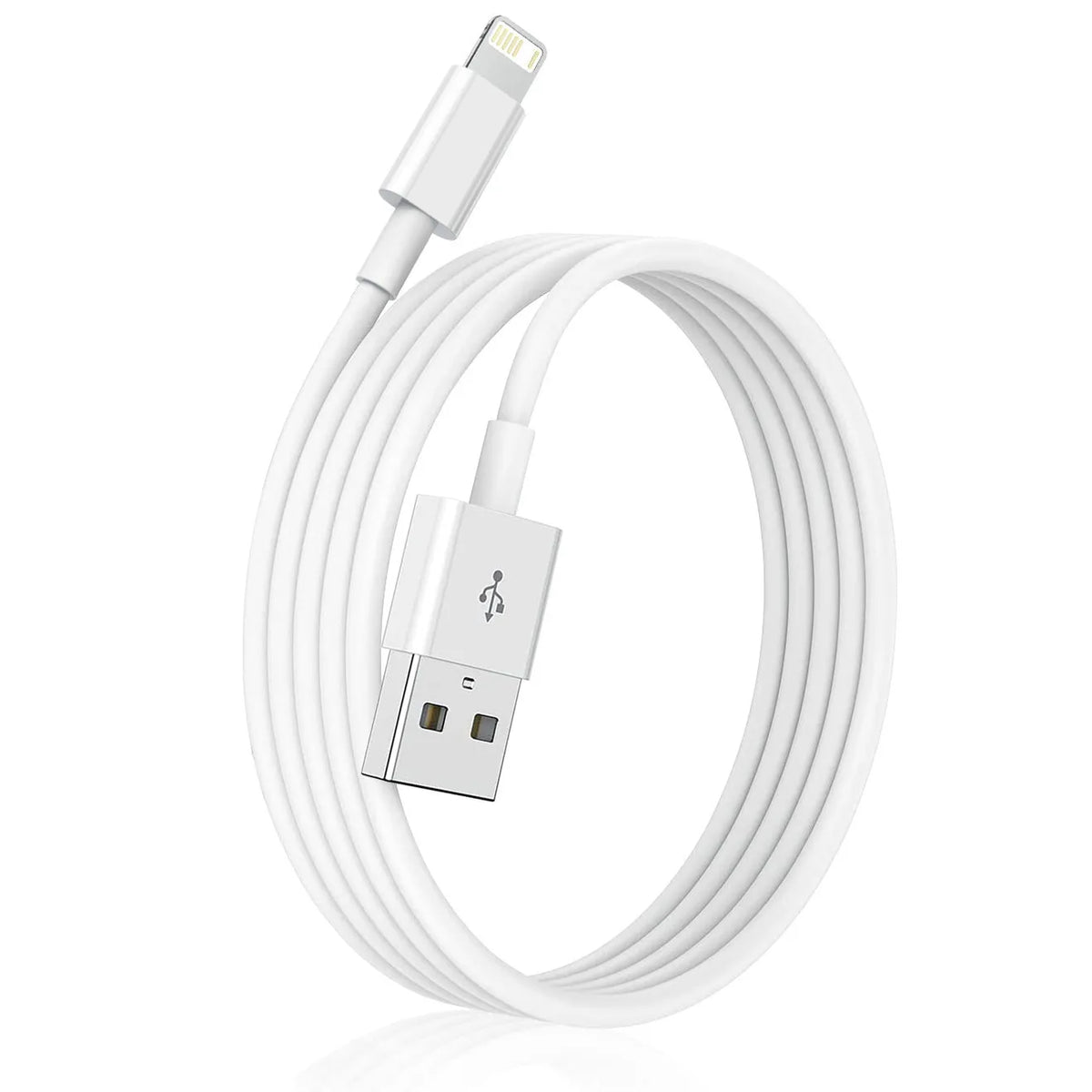 3A USB Cable Fast Charging Data Sync Cord for iPhone 14/13/12/11 Pro Max/XR 6s/7/8 Plus 3ft/6ft Lead Mobile Phone Charger Wire