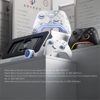 Flydigi Vader 5 Pro V2 Global Version Wireless Bluetooth Gamepad for PC NS Mobile + 2nd Gen Phone Holder | Phone User Optimized