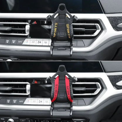 Car Phone Holder Smartphone Mount Gravity Car Air Outlet Clip Stand No Magnetic Support in Car For iPhone Xiaomi Samsung Huawei
