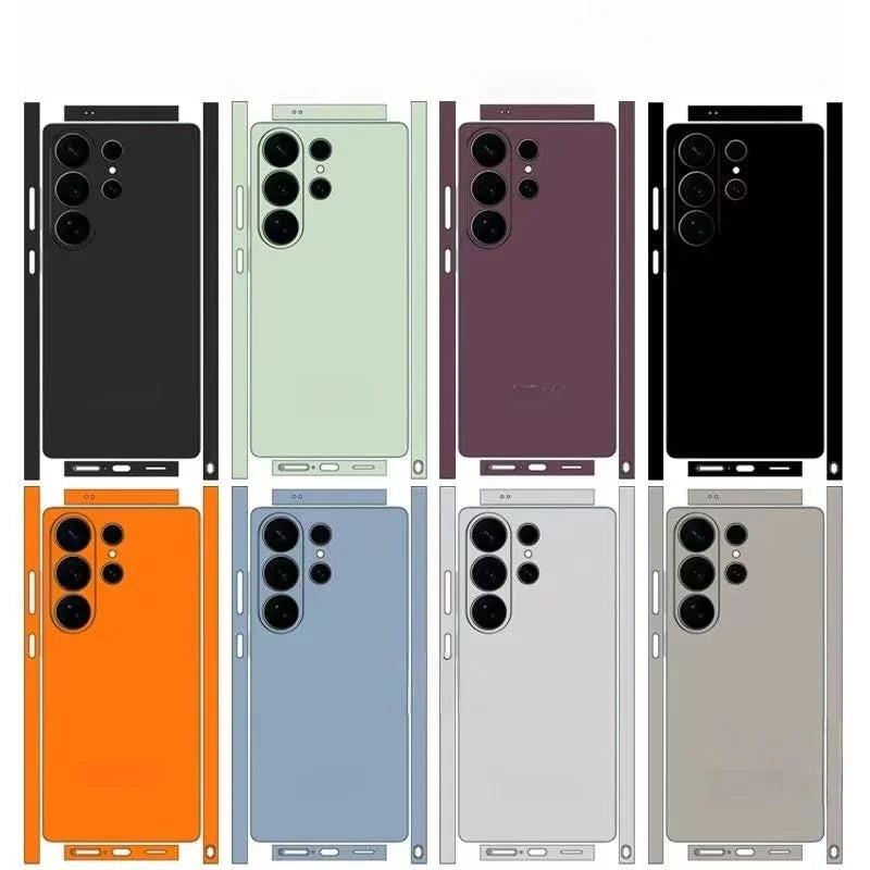 Oscar Skin  Decal Skin for Samsung Galaxy S26 S25 S24 Ultra Back Cover Wrap Rear Screen Protector Anti-scratch Durable Sticker