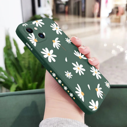 Plain Daisies Phone Case For iPhone 17 17 Air 16 16e 15 14 13 12 11 Pro Max Mini X XR XS MAX SE2020 8 7 Plus 6 6S Plus Cover
