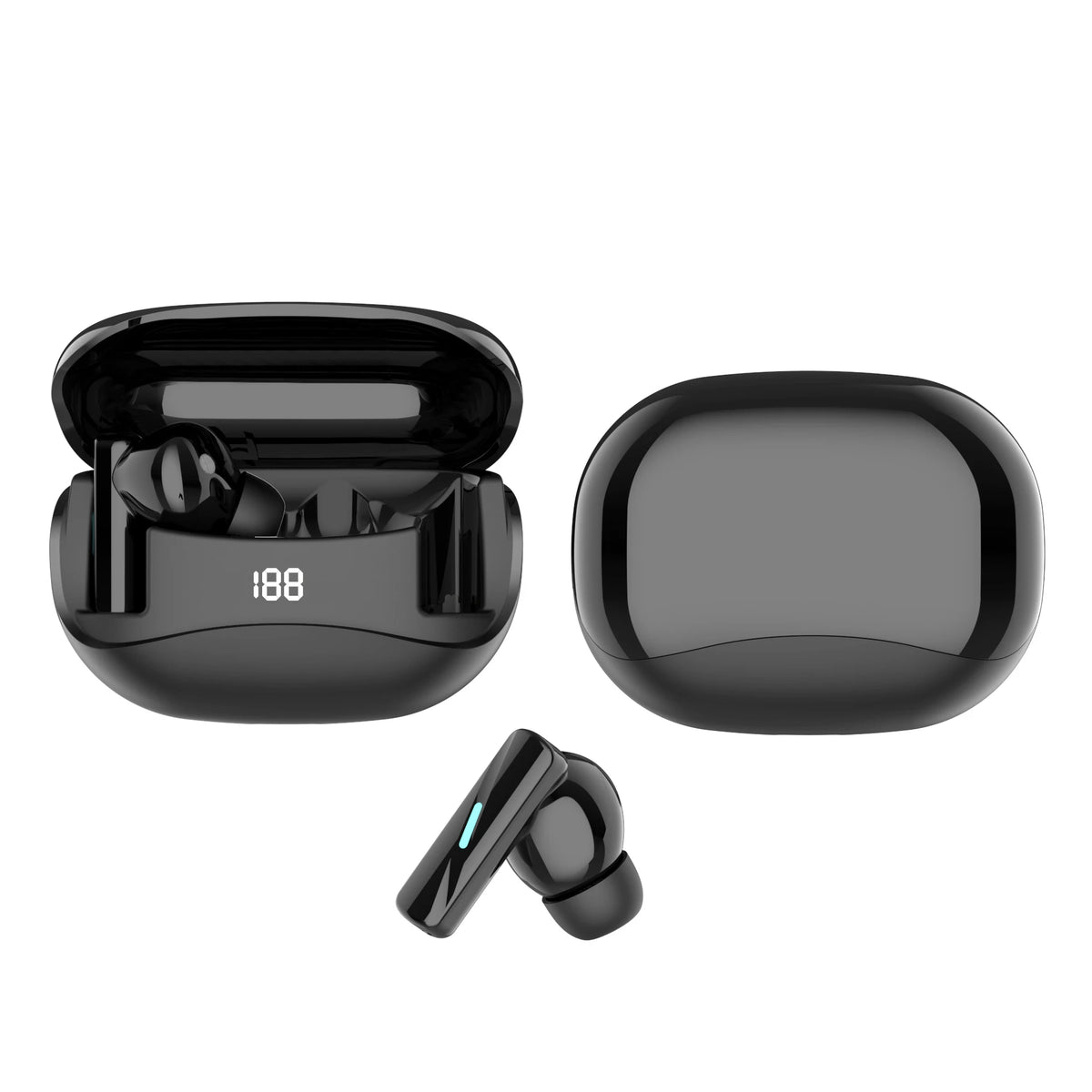 TWS High-Quality True Wireless Bluetooth Earphones Mate60, 12-Hour Playtime, Crystal Clear Sound with LED Battery Display