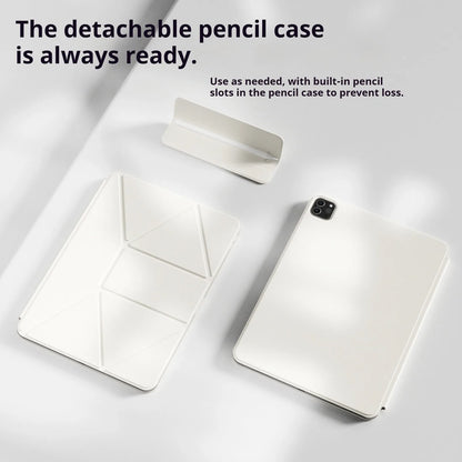 ZOYU Magnetic Case for iPad Air 4/5/7/8th Gen, for iPad 10/11th /Pro 11 12.9 13 M2 M3 Mini 6/7th , 20+ Multi-Angle Origami Cover