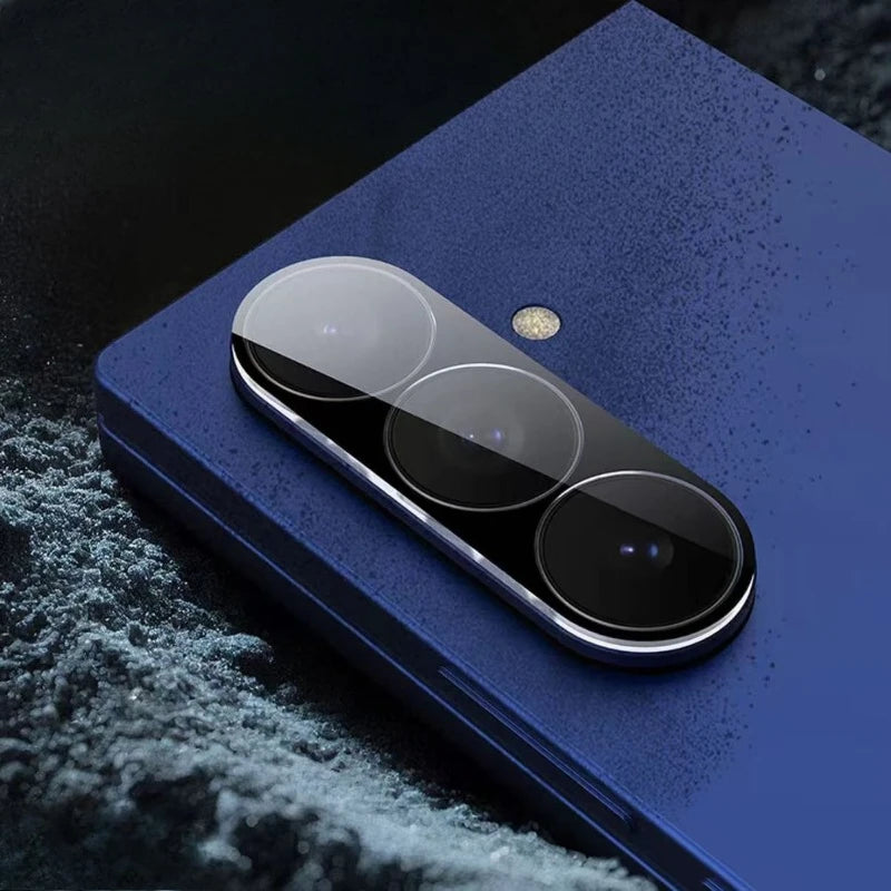 3D Camera Lens Cover Case For Samsung Galaxy Z Fold8 Ultra Flip8 Back Tempered Glass Camera Protectors Lens Ring Film