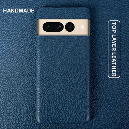 Fundas Pixel 10 Pro Case Business Genuine Leather Cases for Google Pixel 6A 7Pro 5A Mobile Phone Cover Capa Back Coque Carcasa