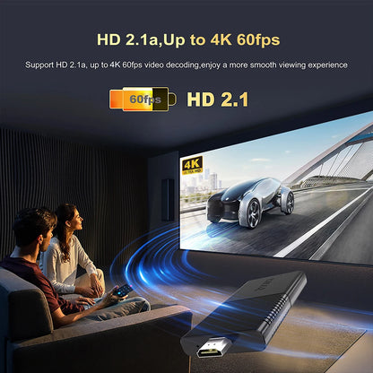 TV Stick TVR3 Max 8+128 Android 14 Smart 4K Video Decode Player Supports Netflix & YouTube Home Entertainment Android TV Box