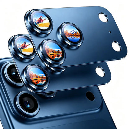 NNBILI 2pcs Camera Lens Protector for iPhone 18 Pro Max 17 Pro Max 18,Durable Metal Camera Cover,Full Coverage Lens Protection