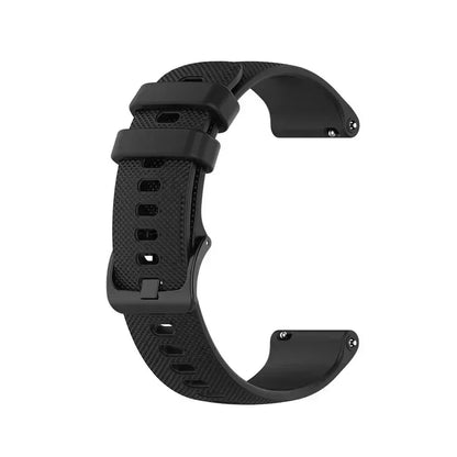 18mm/20mm/22mm Silicone straps For Amazfit GTS 4/3/2/2e/4 Mini/GTR 4/3/3 Pro/2/2e Sport Bracelet Amazfit bip 6-5-3/u/s/pro band