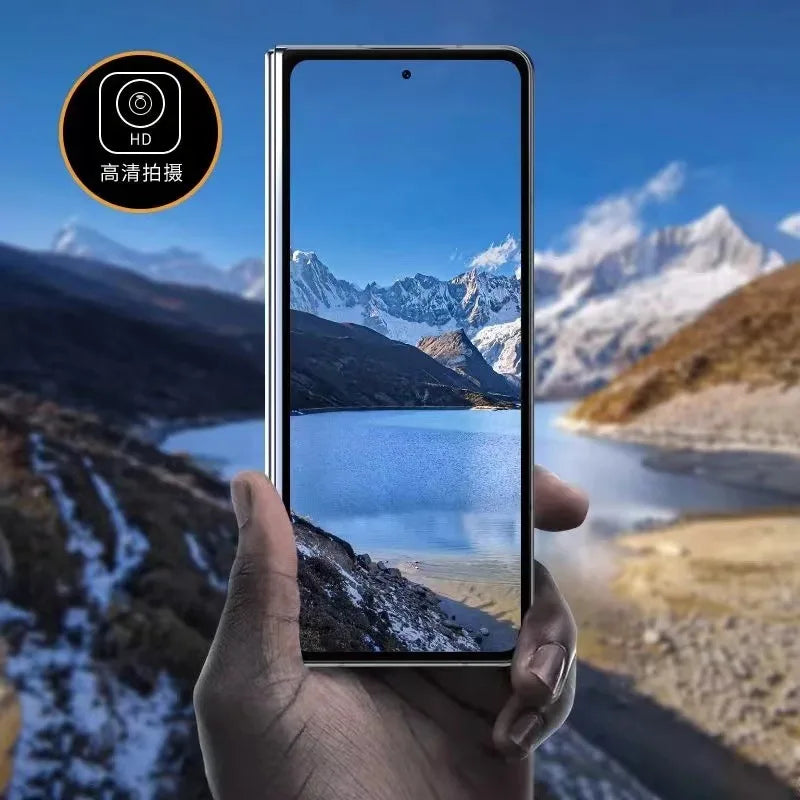 3D Camera Lens Cover Case For Samsung Galaxy Z Fold8 Ultra Flip8 Back Tempered Glass Camera Protectors Lens Ring Film