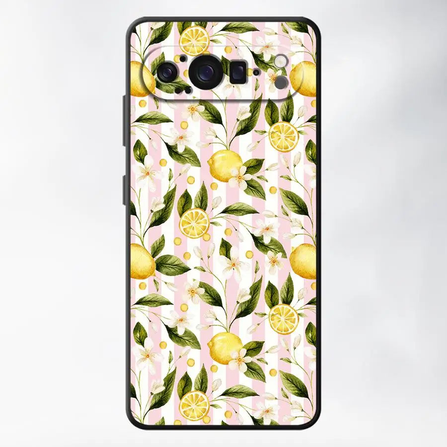 Funda Phone Cover Case for Google Pixel 10A 9a 6a 10 9 Pro XL 7a 6 7 8 Pro 8a Fashion Fruits