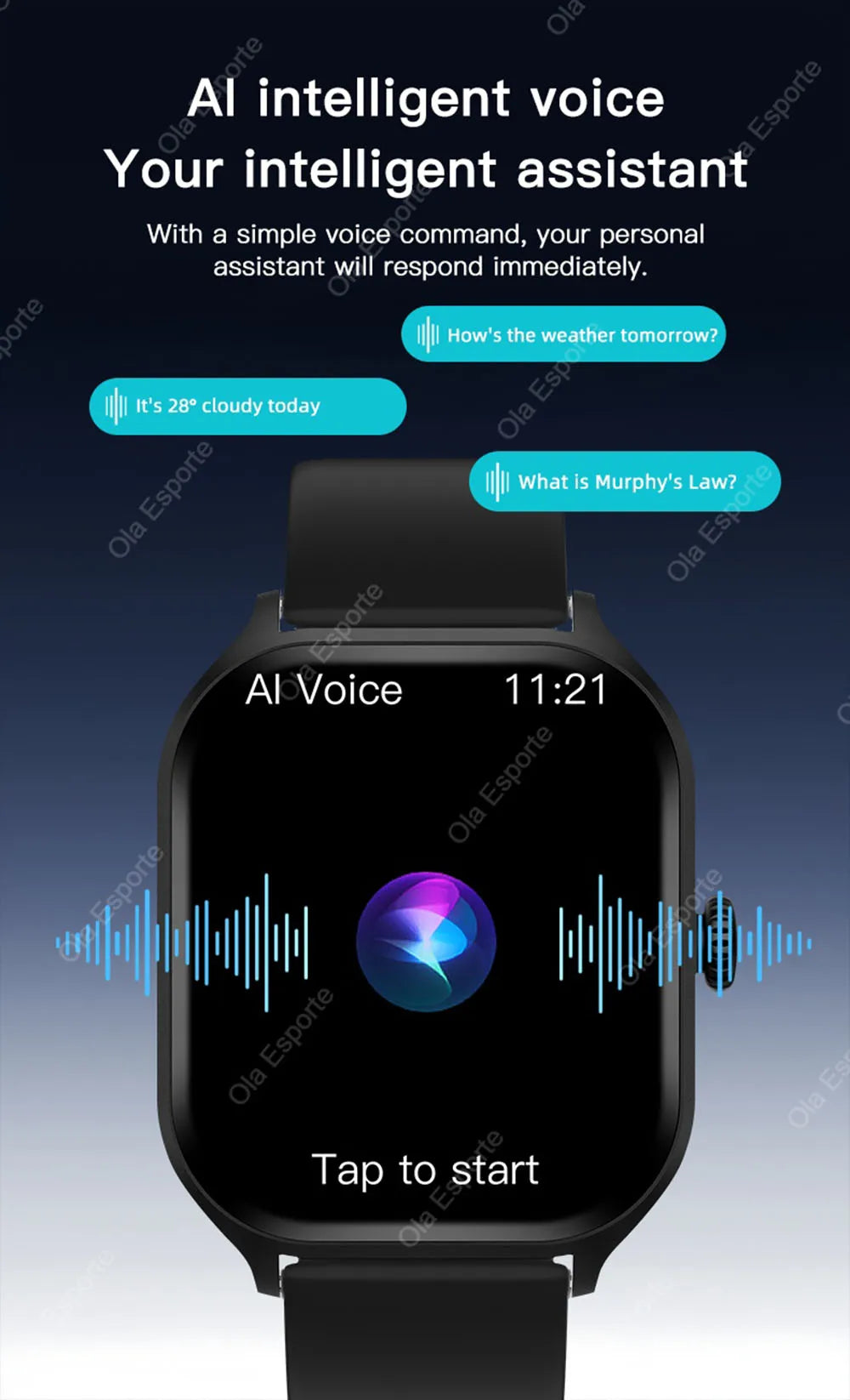 2026 New Smart Watch For Android IOS 2.01Inch Color Screen Bluetooth Call Blood Oxygen/Pressure Monitoring SmartWatch Women HT30