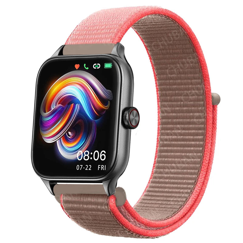 Nylon Loop Band For Amazfit GTS 4/3/2e Mini/GTR 4/3/2e/Balance/Stratos 20/22mm Watch Bracelet for Correa Amazfit Bip 5-6 Straps