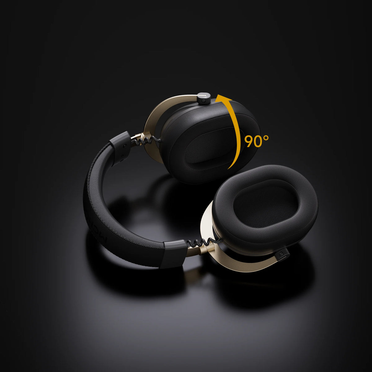 MCHOSE V9 Turbo+ E-sports Magnetic Wireless Gaming Headset 7.1 Surround Sound 90° Swivel Ear Cups Low Latency Magnetic Charging