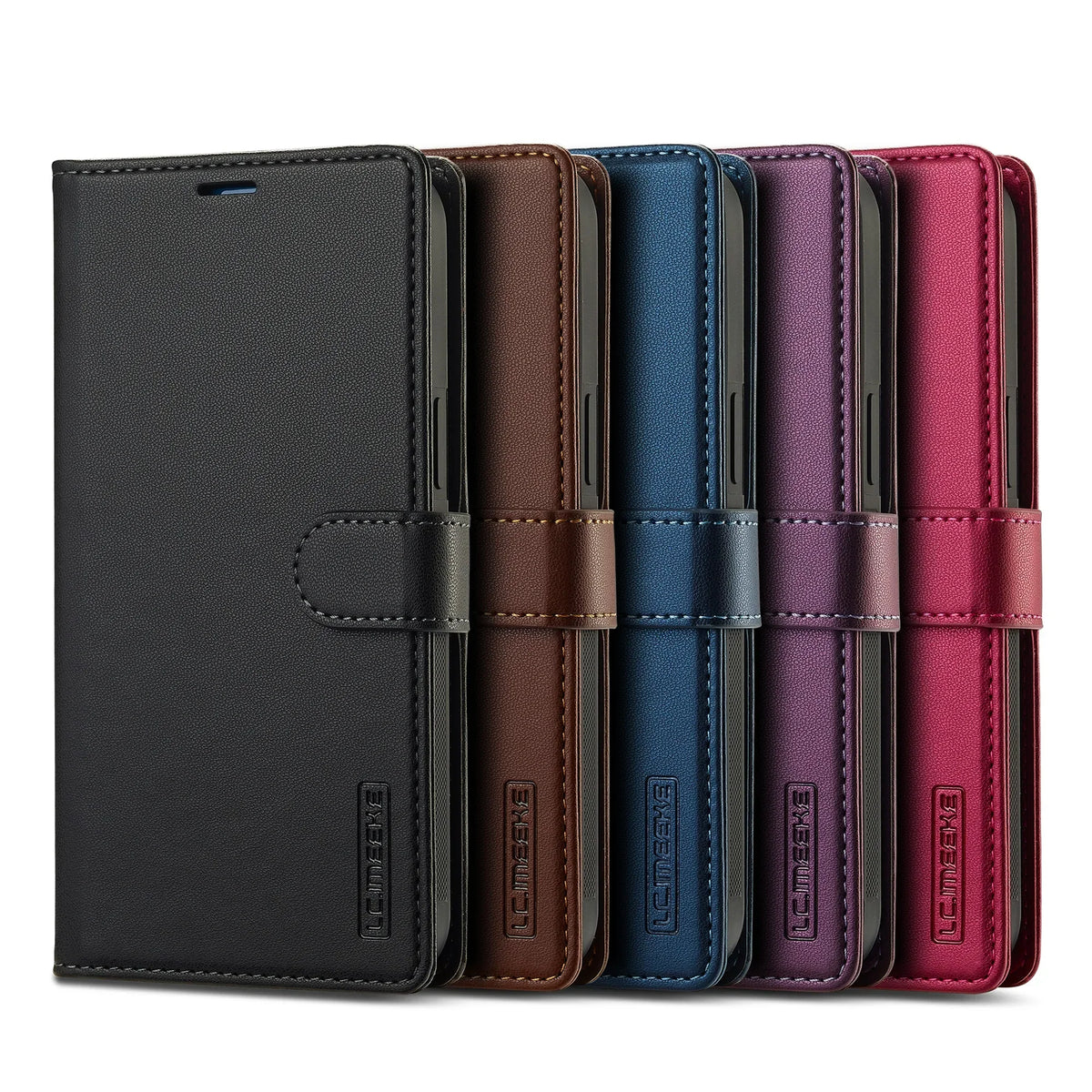 2 in 1 Removable Flip Leather Case For iPhone 18 17 16 Pro Max Air 15 14 13 12 11 Pro X Max XR 7 8 Plus SE Magnetic Wallet Cover