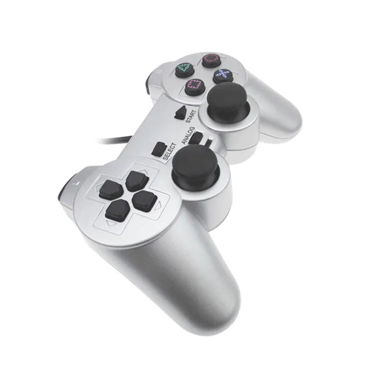For PS2 Wired Controller For PS2 Gamepad Mando Joystick For Play Station 2 Game Controller Gaming Accessories With Dual Motors