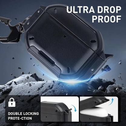  for New AirPods Pro 3 Waterproof Case Full Heavy Duty Protection Cover Anti-Scratch Hard Shell Cover For AirPods 4 Pro 3 Cover