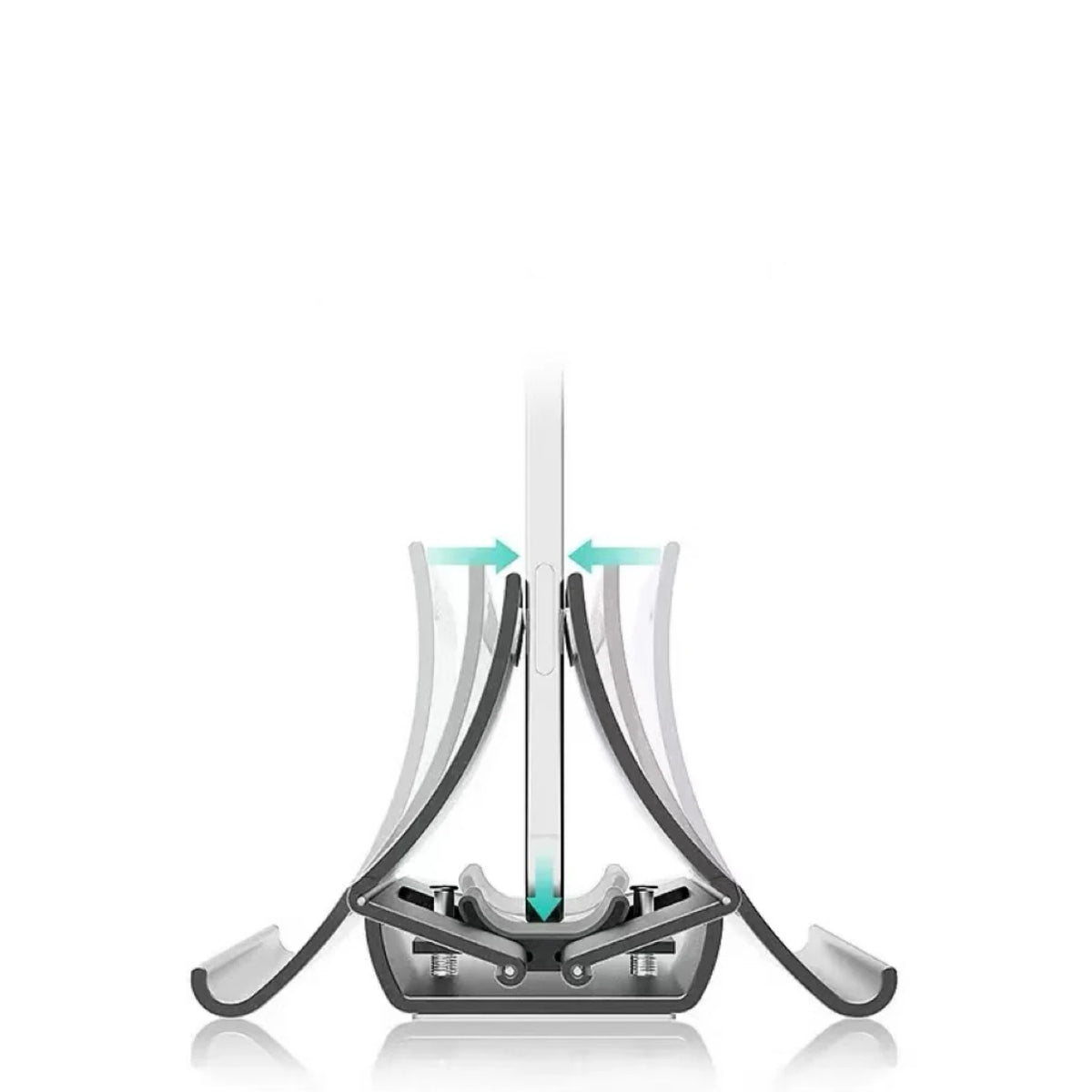 Vertical Laptop Stand Heat Dissipation Non-slip Laptop Stand Gravity Induction Holder Notebook Dock for iPad Pro Tablet Stand